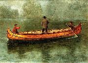 Fishing_from_a_Canoe Albert Bierstadt
